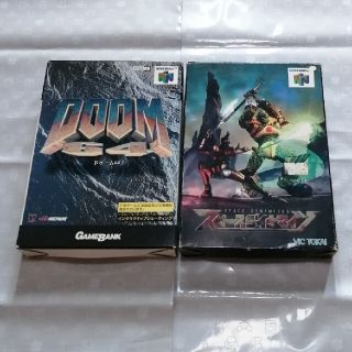 DOOM スペースダイナマイツ 任天堂６４ソフト(家庭用ゲームソフト)