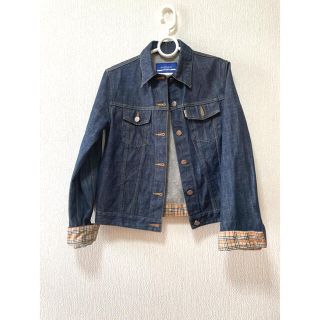 バーバリーブルーレーベル(BURBERRY BLUE LABEL)の美品　BURBERRY デニムジャケット　Gジャン(Gジャン/デニムジャケット)