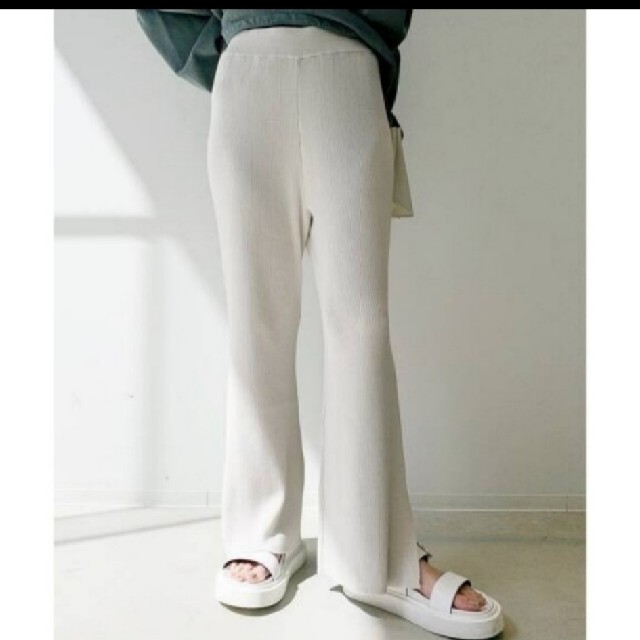 LAppartement Slit Rib Pants◇34 通常価格