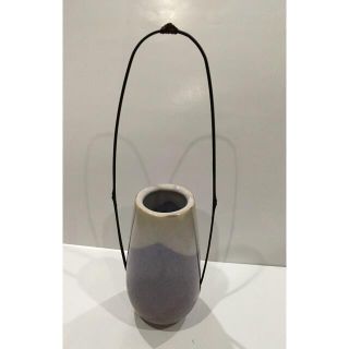 【新品　未使用品】【美品】　花あそび　花瓶　萩焼  花器　ユニーク(花瓶)