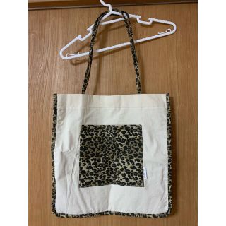 シマムラ(しまむら)のしまむら　未使用品　MUMU 豹柄キャンバストート(トートバッグ)