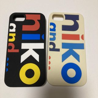 ニコアンド(niko and...)のニコアンド　iPhoneケース　2個セット(iPhoneケース)