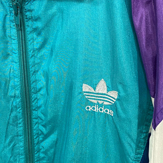 adidas(アディダス)の【ヴィンテージ 90s】 アディダス ナイロンジャケット メンズのジャケット/アウター(ナイロンジャケット)の商品写真