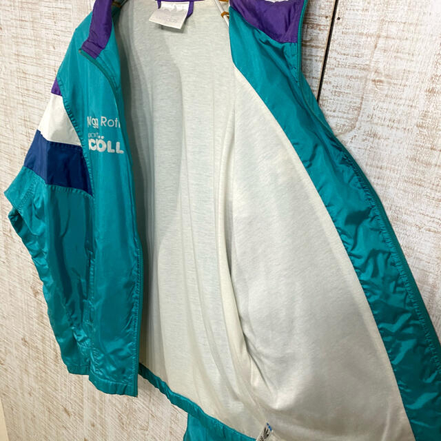 adidas(アディダス)の【ヴィンテージ 90s】 アディダス ナイロンジャケット メンズのジャケット/アウター(ナイロンジャケット)の商品写真