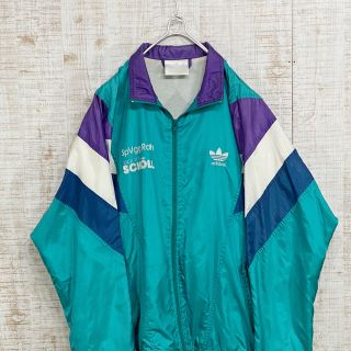 アディダス(adidas)の【ヴィンテージ 90s】 アディダス ナイロンジャケット(ナイロンジャケット)