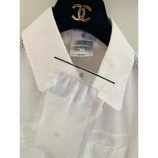 CHANEL - 訳あり☆CHANEL(シャネル)☆正規品☆ブラウス☆シャツ☆白