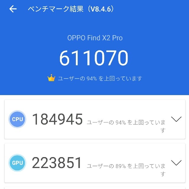 【訳あり】OPPO Find X2 Pro ヴィーガンレザー 12GB/256G