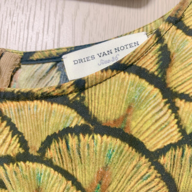 DRIES VAN NOTEN(ドリスヴァンノッテン)のドリスヴァンノッテン　アシメワンピース レディースのワンピース(ひざ丈ワンピース)の商品写真