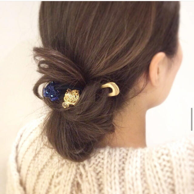 colette malouf(コレットマルーフ)の★colette malouf★コレットマルーフ　魔法のヘアピン　ゴールド レディースのヘアアクセサリー(ヘアピン)の商品写真