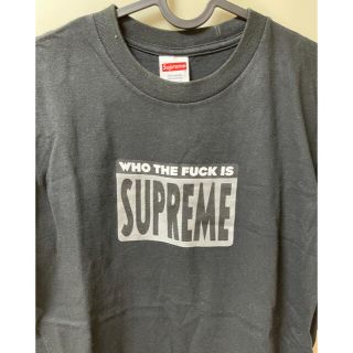 シュプリーム(Supreme)のSupreme Who The Fuck Tee Black(Tシャツ/カットソー(半袖/袖なし))