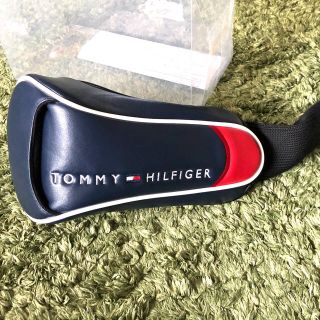 トミーヒルフィガー(TOMMY HILFIGER)のポン太様用・美品 DRヘッドカバー(ネイビー)(その他)