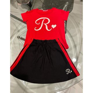 ロニィ(RONI)の★ロニィ★Tシャツ&スカート（135cm）★美品(スカート)