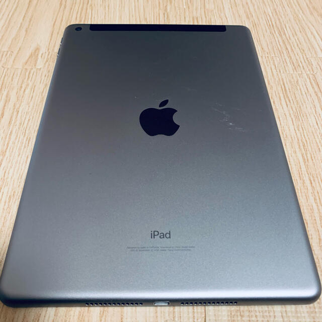 Apple(アップル)の【Apple】iPad 第6世代 SIMフリー Wi-Fi + Cellular スマホ/家電/カメラのPC/タブレット(タブレット)の商品写真