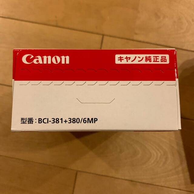 Canon(キヤノン)のcanon BCI-381+380/6MP スマホ/家電/カメラのPC/タブレット(PC周辺機器)の商品写真