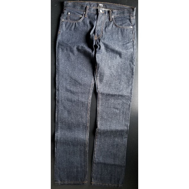 一部予約!】 STUSSY - STUSSY レア USA製 デニム ジーンズ 革パッチ