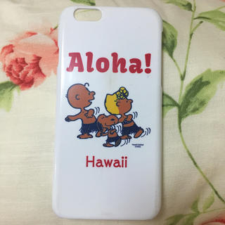 スヌーピー(SNOOPY)のハワイiPhone6.6sケース💕(iPhoneケース)