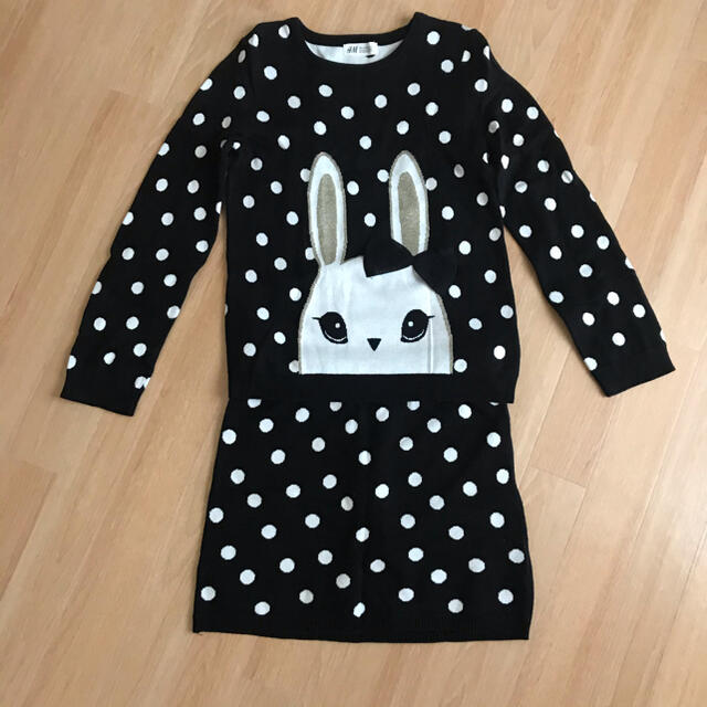 H&M(エイチアンドエム)のhansa様専用 キッズ/ベビー/マタニティのキッズ服女の子用(90cm~)(ニット)の商品写真