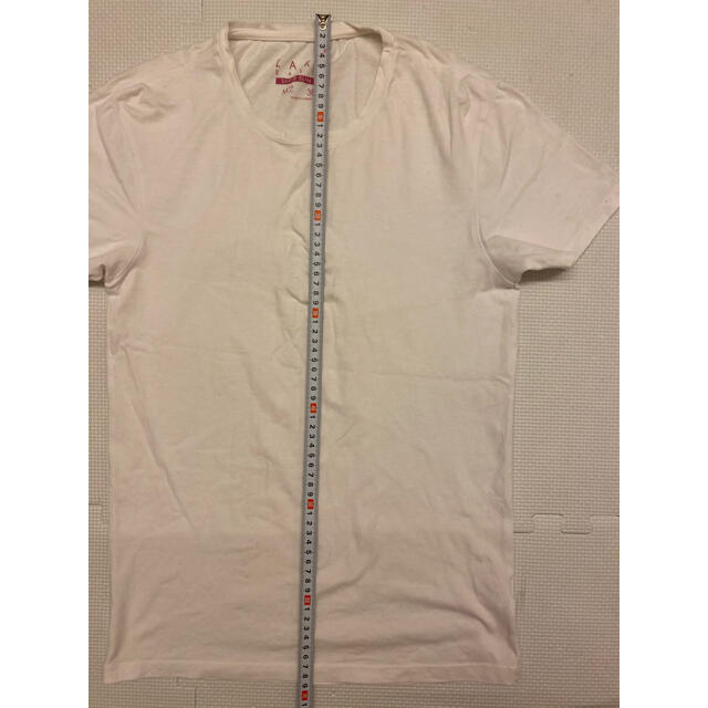 ZARA(ザラ)のザラ　ZARA  Tシャツ　ホワイト　白 メンズのトップス(Tシャツ/カットソー(半袖/袖なし))の商品写真