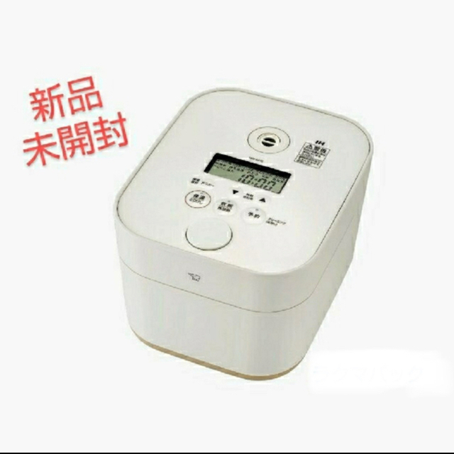 【新品・未開封】象印 IH炊飯器 スタン STAN NWSA10-WA ホワイト スマホ/家電/カメラの調理家電(炊飯器)の商品写真