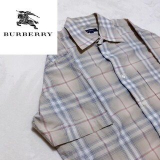 バーバリー(BURBERRY)の【美品】BURBERRY LONDON バーバリー ノバチェックシャツ  M(シャツ)