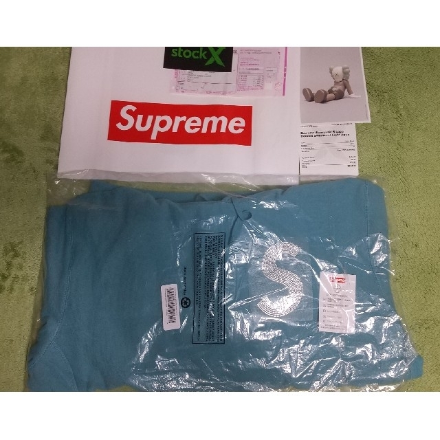 Supreme Swarovski S Logo Hooded パーカー