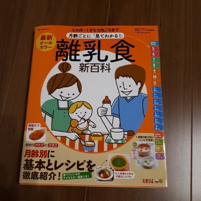 ★離乳食★　新百科 エンタメ/ホビーの雑誌(結婚/出産/子育て)の商品写真