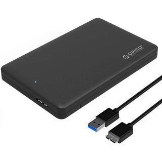 トウシバ(東芝)の外付けハードディスク　USB3.0 東芝　ハイブリッド 新品 ケース ポータブル(PC周辺機器)