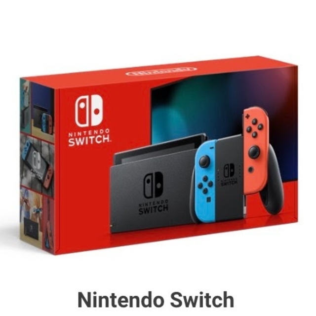 Nintendoswitch　ニンテンドースイッチ　ネオンカラー　グレー