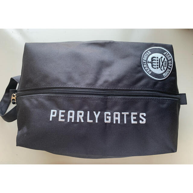 新品未使用】PEAELY GATES パーリーゲイツ シューズケース 黒