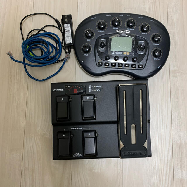 LINE6 POD HD + FBV. セットです 楽器 ギター エフェクター tripkicks.com