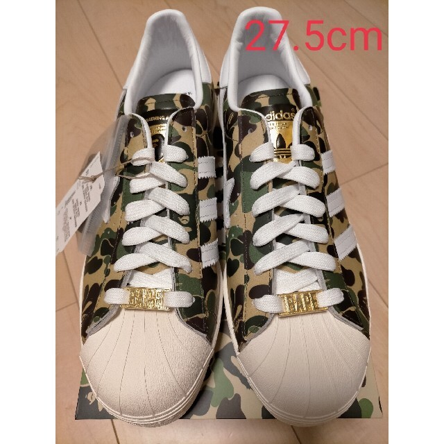 adidas × BAPE  SUPERSTAR 80’S  27.5cm