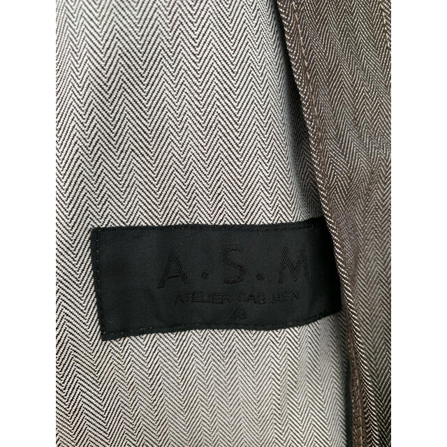 A.S.M ATELIER SAB MEN(エイエスエム)のASM ブルゾン Gジャン ジャケット テットオム シュリセル ダウンジャケット メンズのジャケット/アウター(ブルゾン)の商品写真