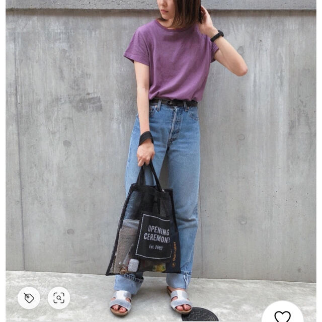 A.P.C(アーペーセー)のA.P.C パープル　Tシャツ メンズのトップス(Tシャツ/カットソー(半袖/袖なし))の商品写真