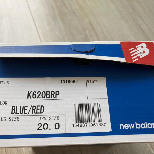 New Balance(ニューバランス)のニューバランス　キッズ　20.0  タグ付き　試し履きのみ キッズ/ベビー/マタニティのキッズ靴/シューズ(15cm~)(スニーカー)の商品写真