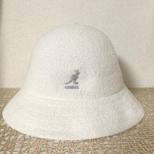 KANGOL(カンゴール)のKANGOL ベルハット ホワイトM レディースの帽子(ハット)の商品写真
