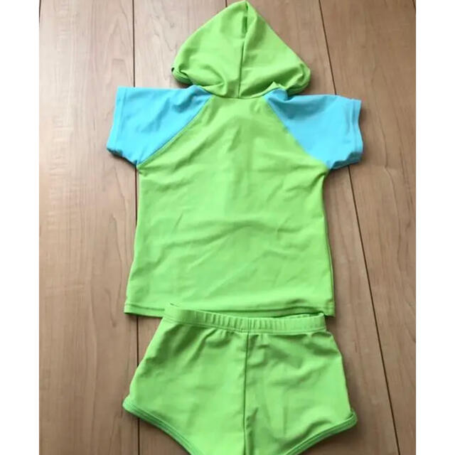 カエル水着 キッズ/ベビー/マタニティのキッズ服男の子用(90cm~)(水着)の商品写真