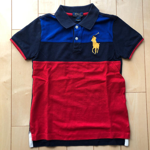 POLO RALPH LAUREN(ポロラルフローレン)のポロラルフローレン ポロシャツ サイズ6 120cm キッズ/ベビー/マタニティのキッズ服男の子用(90cm~)(Tシャツ/カットソー)の商品写真