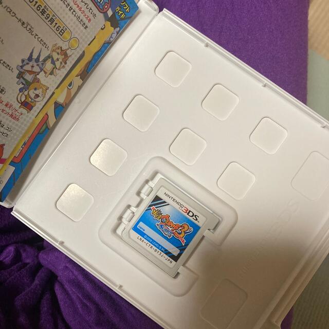 ニンテンドー3DS(ニンテンドー3DS)の妖怪ウォッチ3 スシ 3DS エンタメ/ホビーのゲームソフト/ゲーム機本体(携帯用ゲームソフト)の商品写真