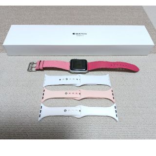 アップルウォッチ(Apple Watch)のApple Watch3 38mm(腕時計(デジタル))