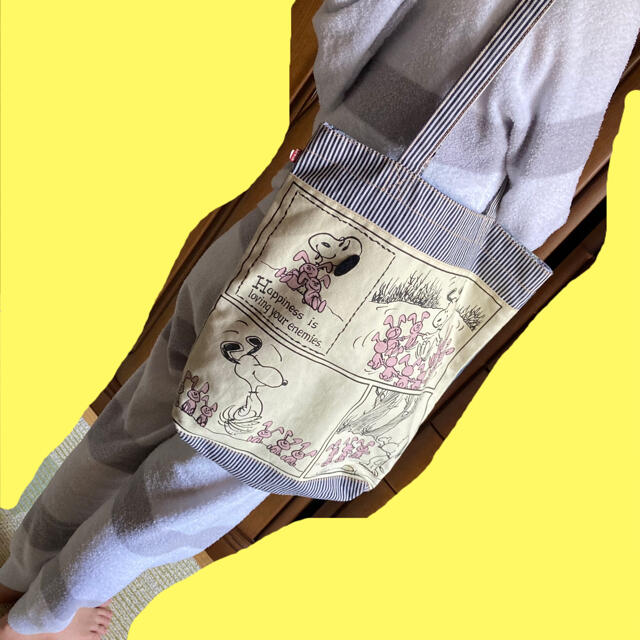 PEANUTS(ピーナッツ)のスヌーピー EDWIN トートバッグ レディースのバッグ(トートバッグ)の商品写真