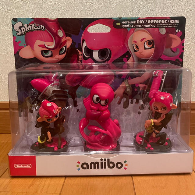 新品　スプラトゥーン　amiibo アミーボ タコガール/タコ/タコボーイ等7点 1