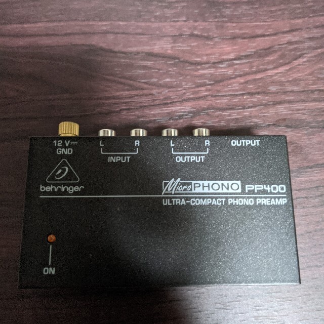 Behringer PP400 PHONO PREAMP 楽器のDJ機器(DJエフェクター)の商品写真