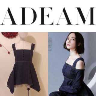 フォクシー(FOXEY)の専用 【ADEAM】オープンショルダー　デニムトップ【perfumeのっち着用】(シャツ/ブラウス(半袖/袖なし))