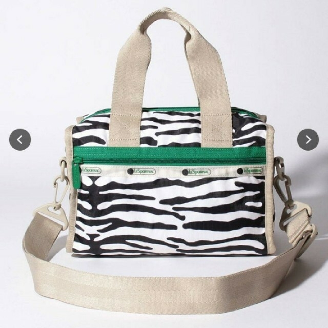 LeSportsac - レスポートサック EMMA SATCHEL ミュベールゼブラ LeSportsac - レスポートサック EMMA SATCHEL ミュベールゼブラ