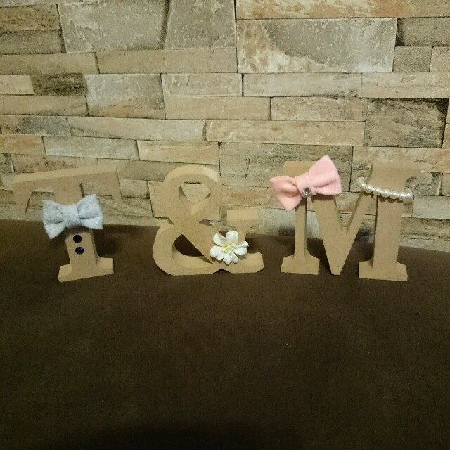 イニシャルオブジェ♡アルファベットオブジェ♡結婚式♡の通販 イニシャルオブジェ♡アルファベットオブジェ♡結婚式♡の通販