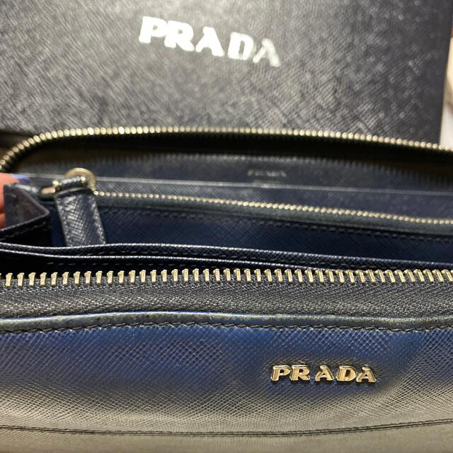 PRADA 長財布　正規品　 メンズのファッション小物(長財布)の商品写真