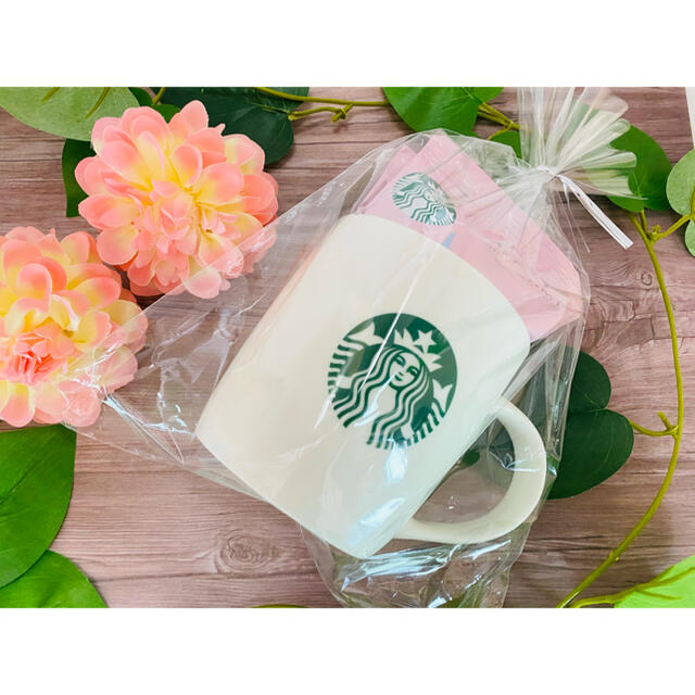 Starbucks Coffee(スターバックスコーヒー)のスターバックス マグカップ スプリングブレンド オリガミ【母の日にオススメ】 インテリア/住まい/日用品のキッチン/食器(グラス/カップ)の商品写真