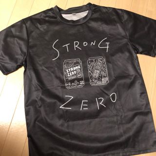 サントリー(サントリー)のストロングゼロ　Mサイズ　Tシャツ　ブラック(Tシャツ/カットソー(半袖/袖なし))