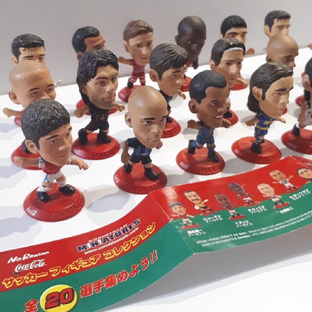 コカコーラ☆サッカーフィギュアコレクション21人 エンタメ/ホビーのフィギュア(スポーツ)の商品写真