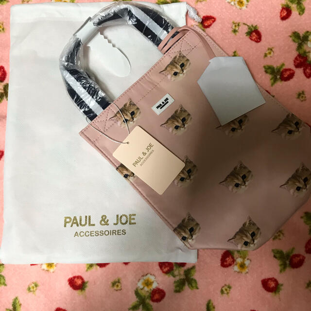 PAUL & JOE(ポールアンドジョー)のちぇりー様　宜しくお願い致します♡  ポール&ジョー　トートバッグ　ピンク レディースのバッグ(トートバッグ)の商品写真